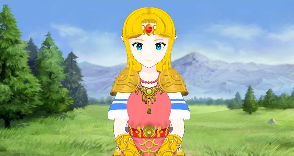 Zelda VRoid model