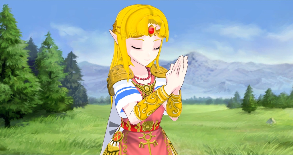 Zelda VRoid model