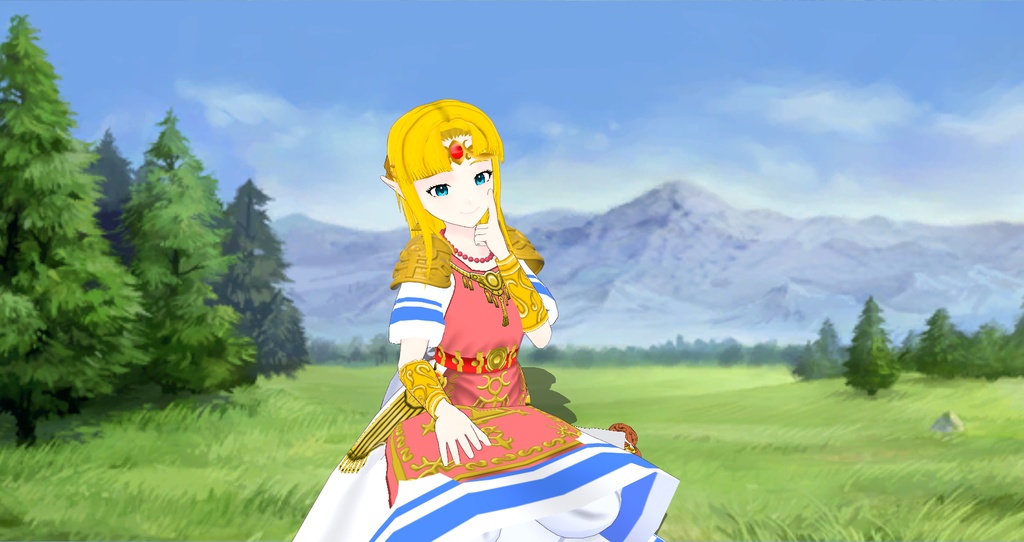 Zelda VRoid model