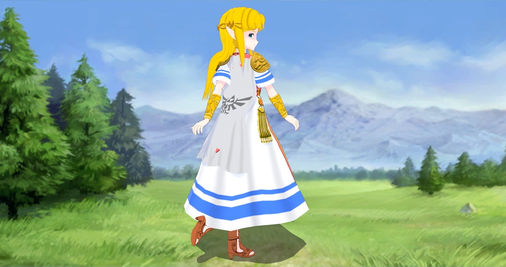 Zelda VRoid model