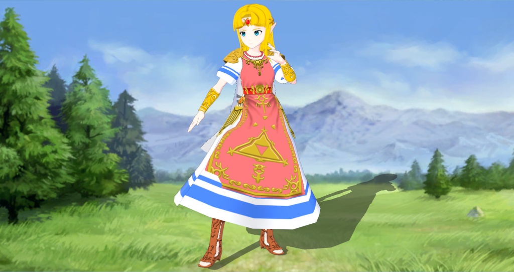 Zelda VRoid model