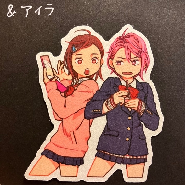 モモちゃんと、ダイカットシールセット