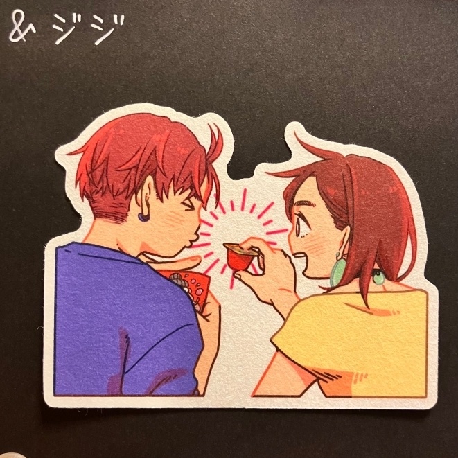 モモちゃんと、ダイカットシールセット