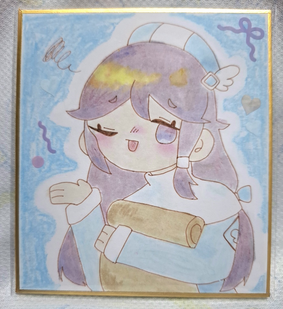 マヨ 色紙【同人作品】