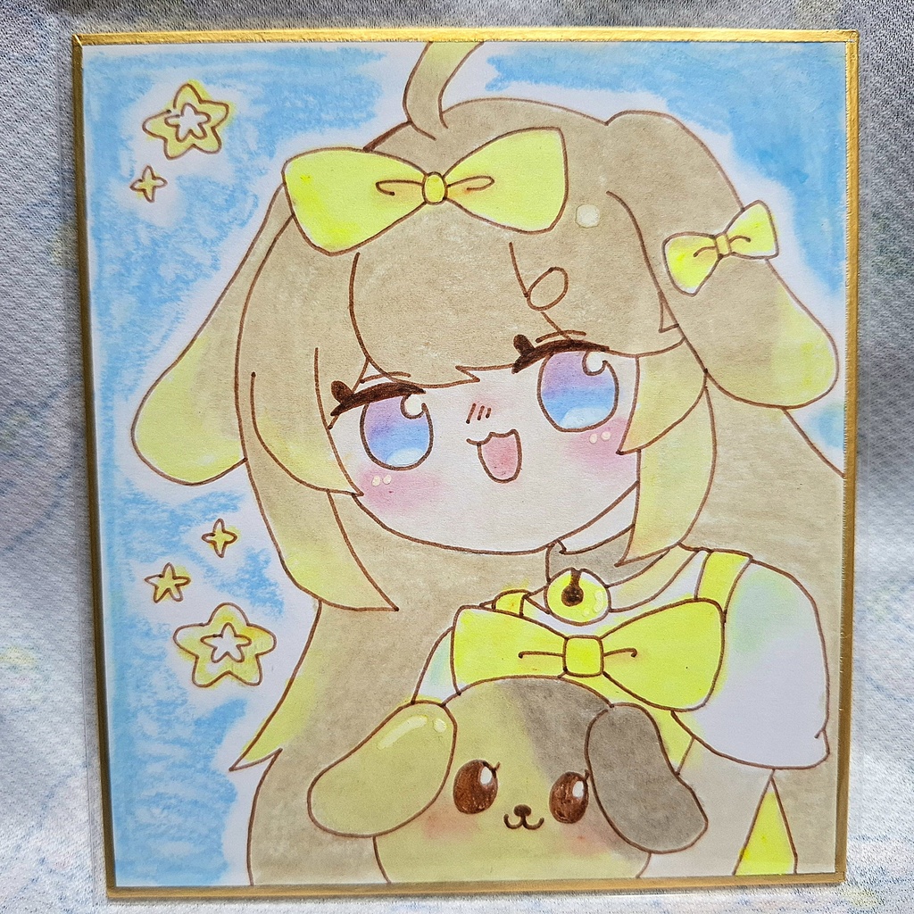 バター 色紙【同人作品】