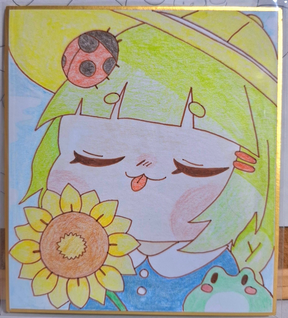 ウイ 色紙【同人作品】