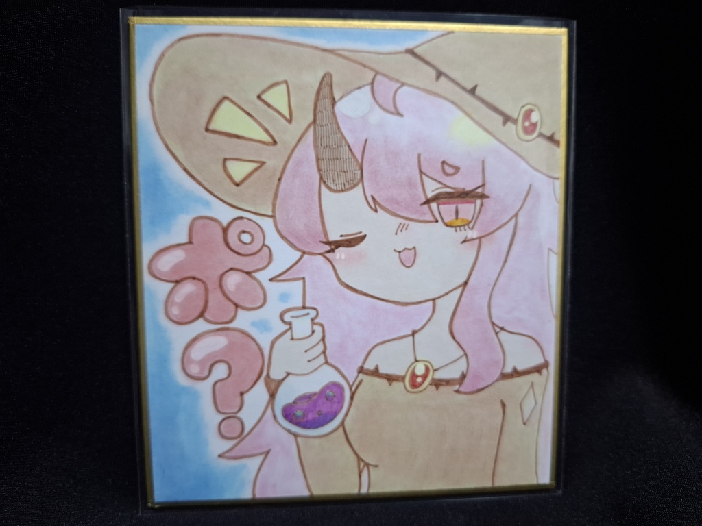 ポーシャー 色紙【同人作品】