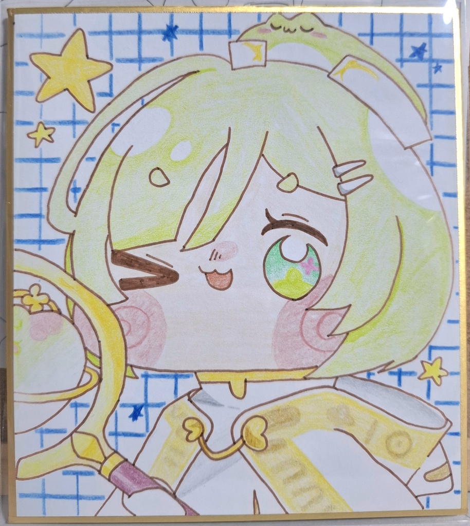 ウイ 色紙【同人作品】
