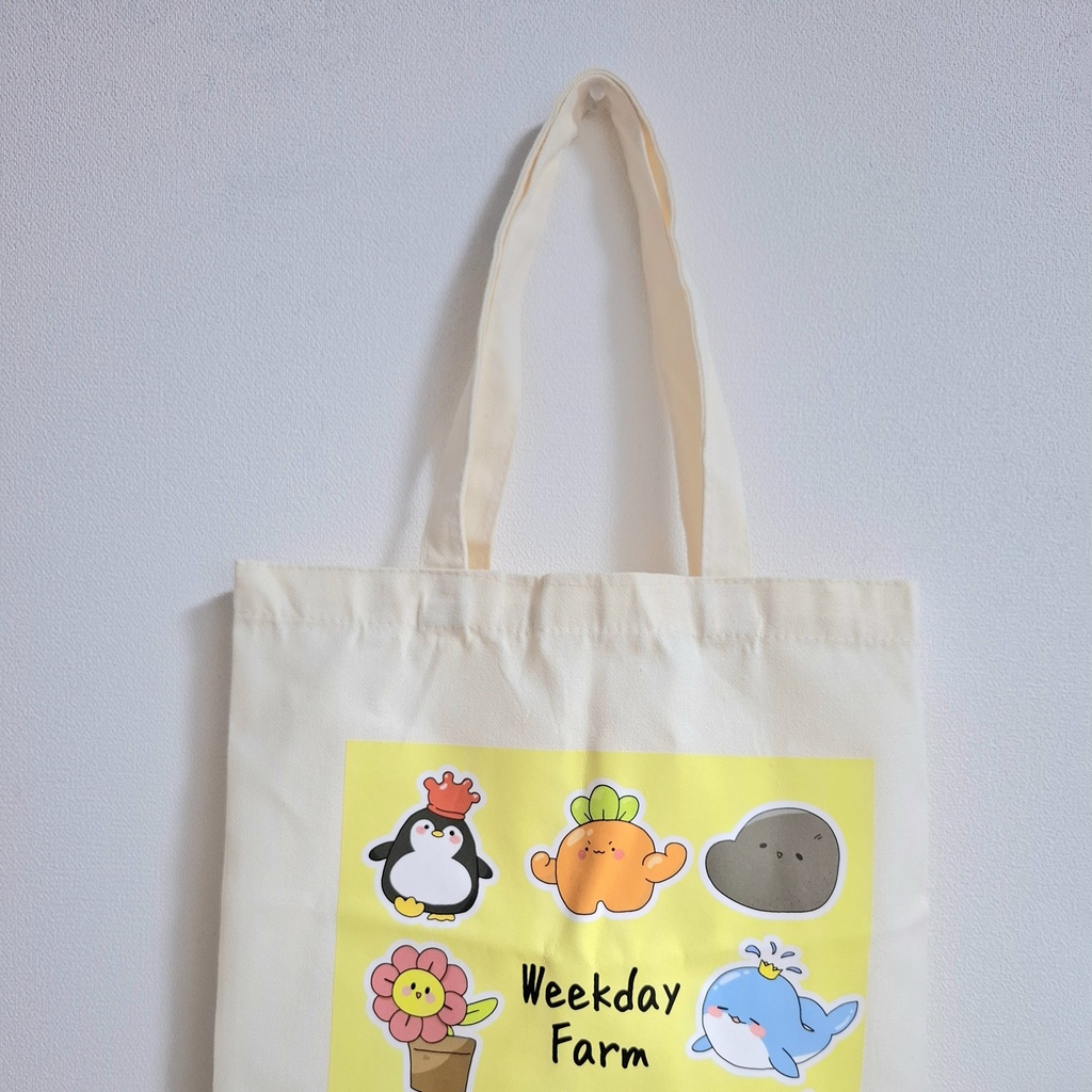 平日農場トートバッグ【同人作品】