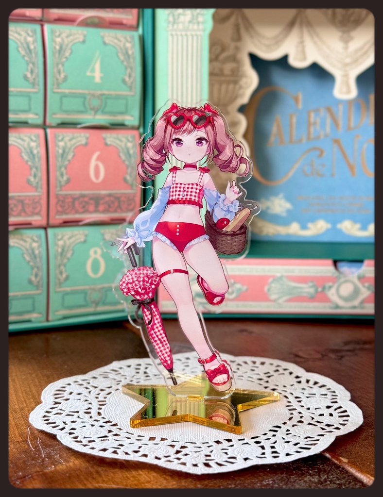 【8月通販】受注ロゼ水着アクスタ