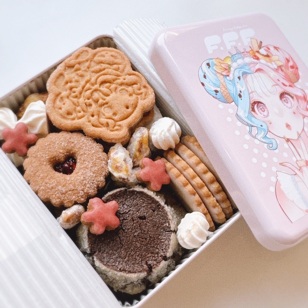VIOLETTA × ERIMOコラボクッキー缶
