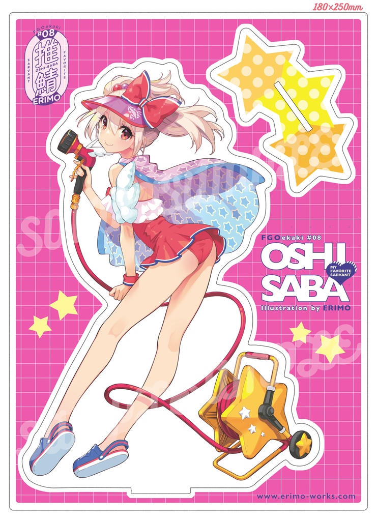 イリヤ水着BIGアクリルフィギュア