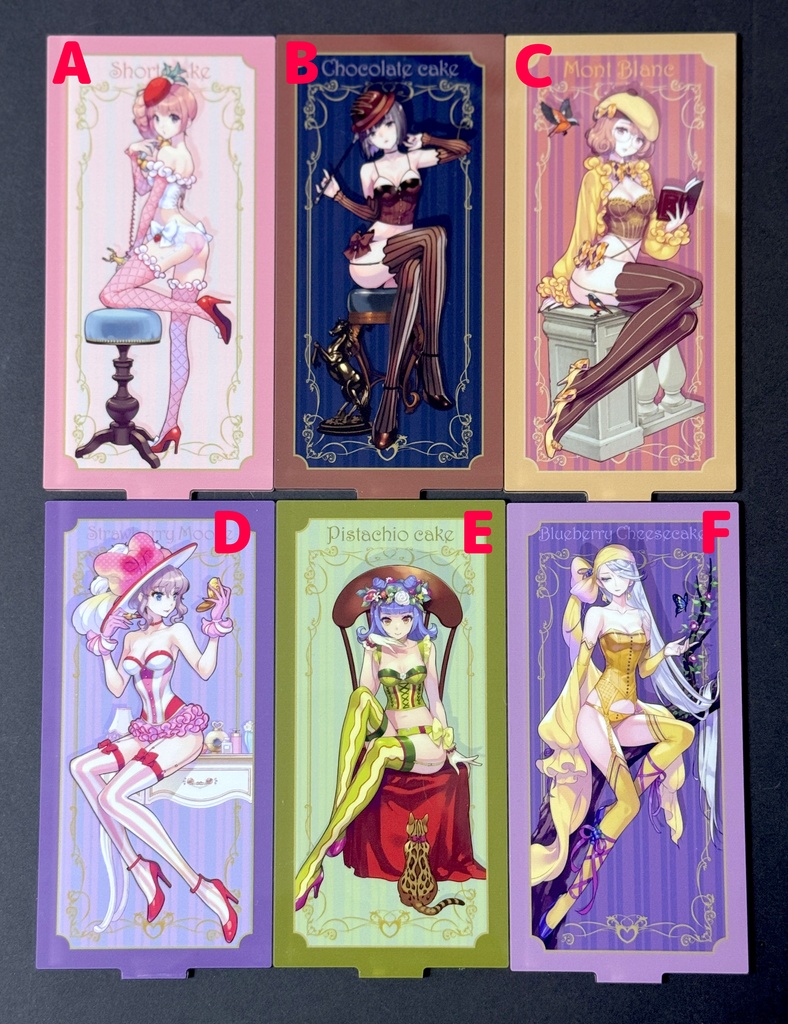 🩵【SdV】プレートアクスタ 6種