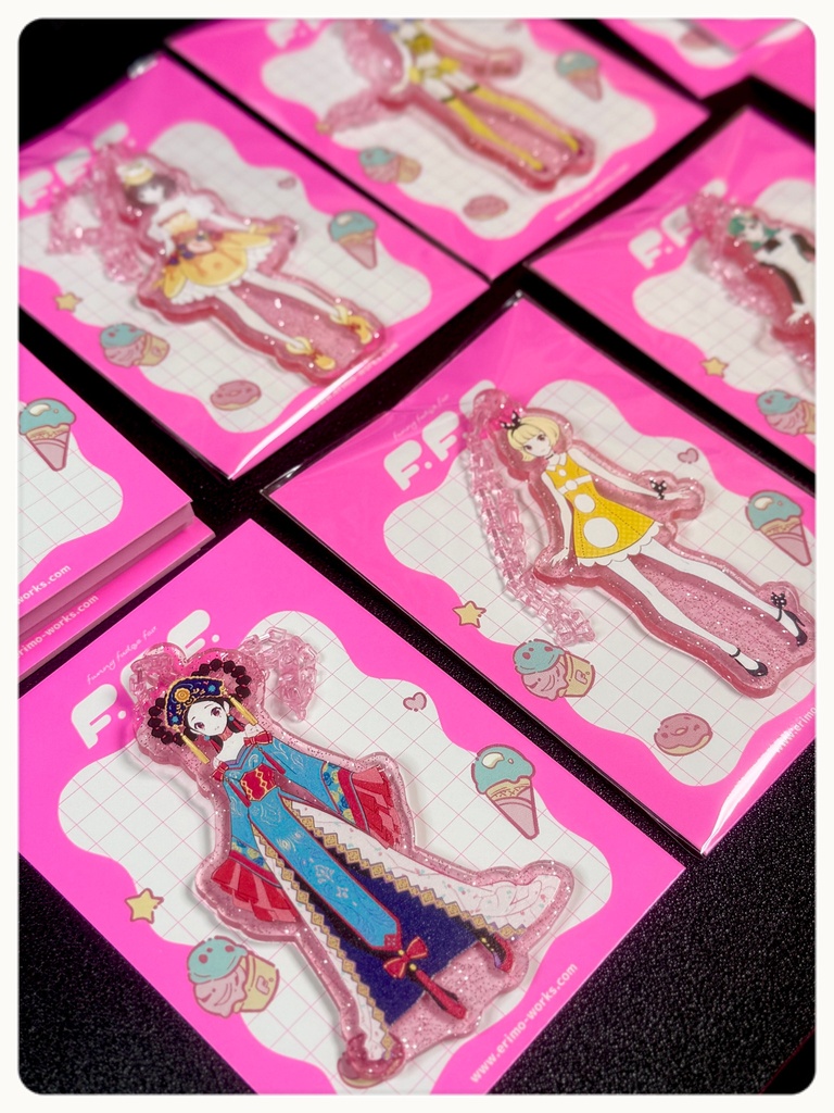 🩷【FFF】FFFガールズアクキー