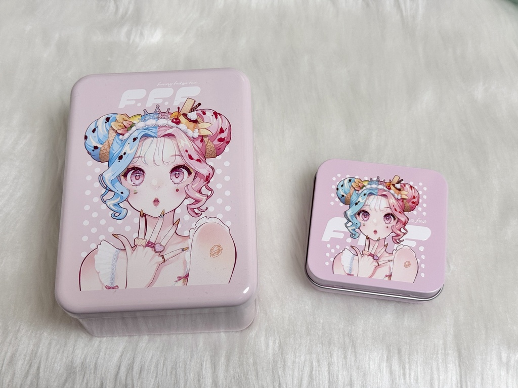 🩷【FFF】ミニ缶・ピンク