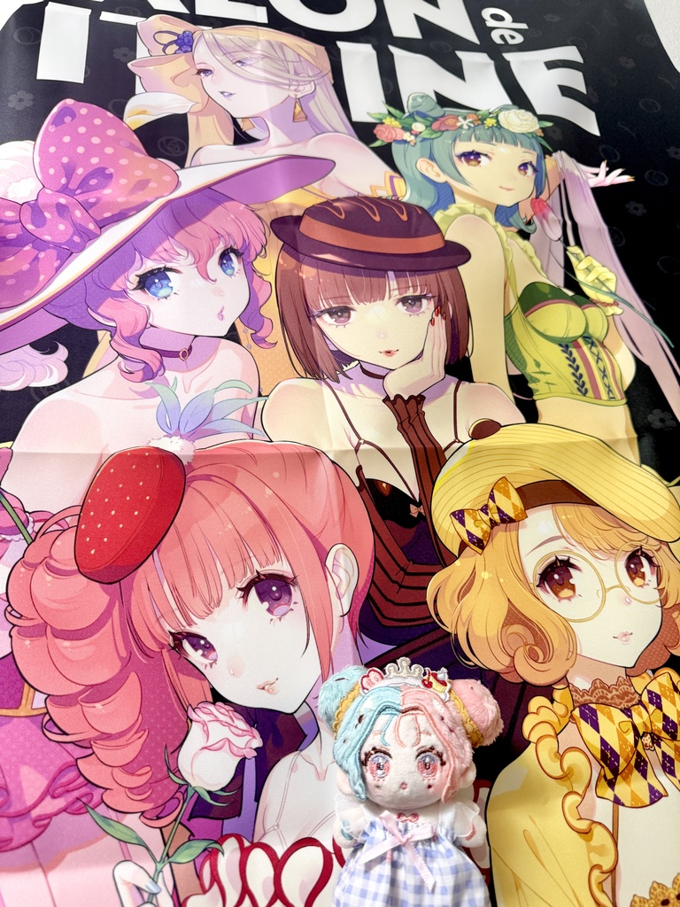 🩵【SdV】布ポスター（サイン入り）