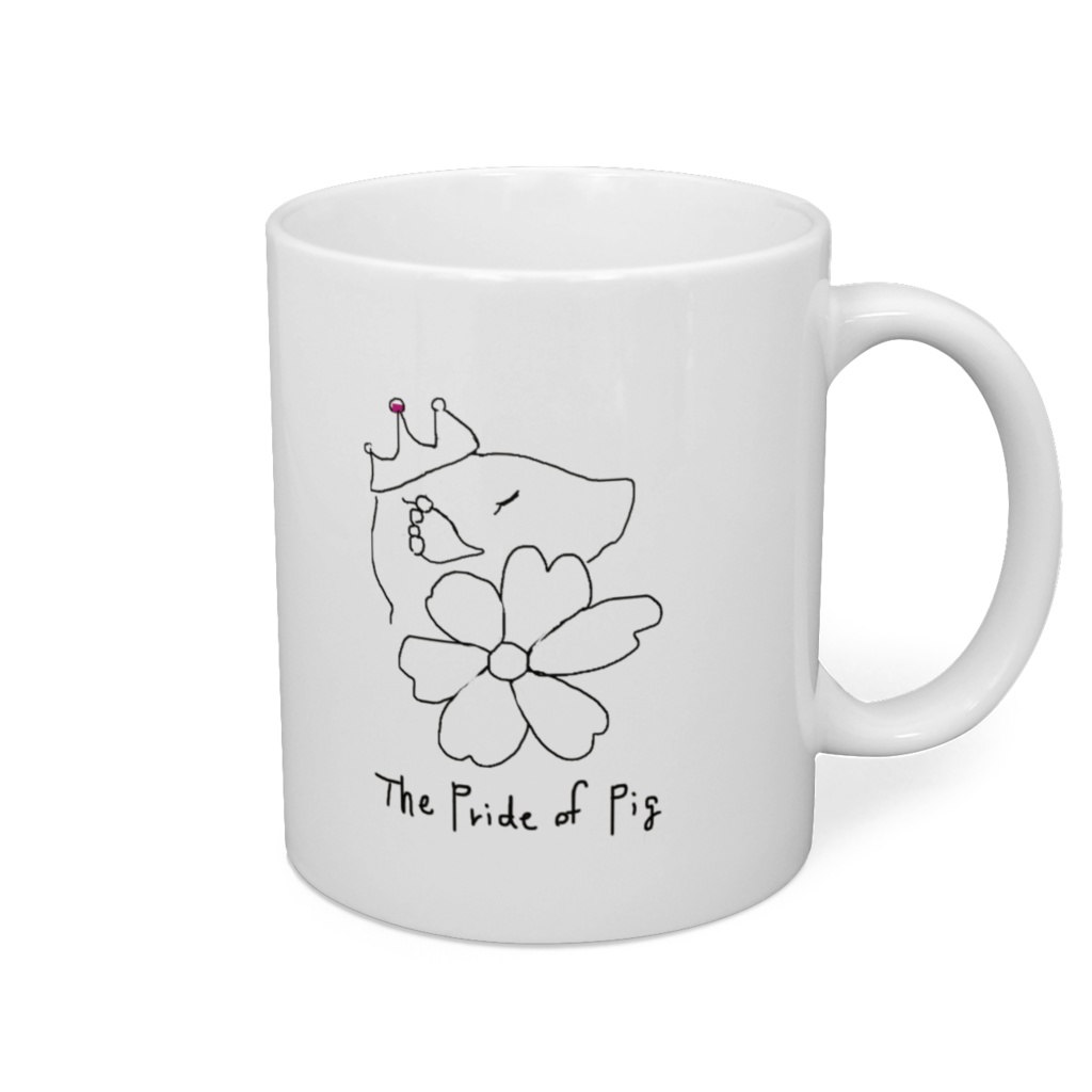 The Pride of Pig マグカップ