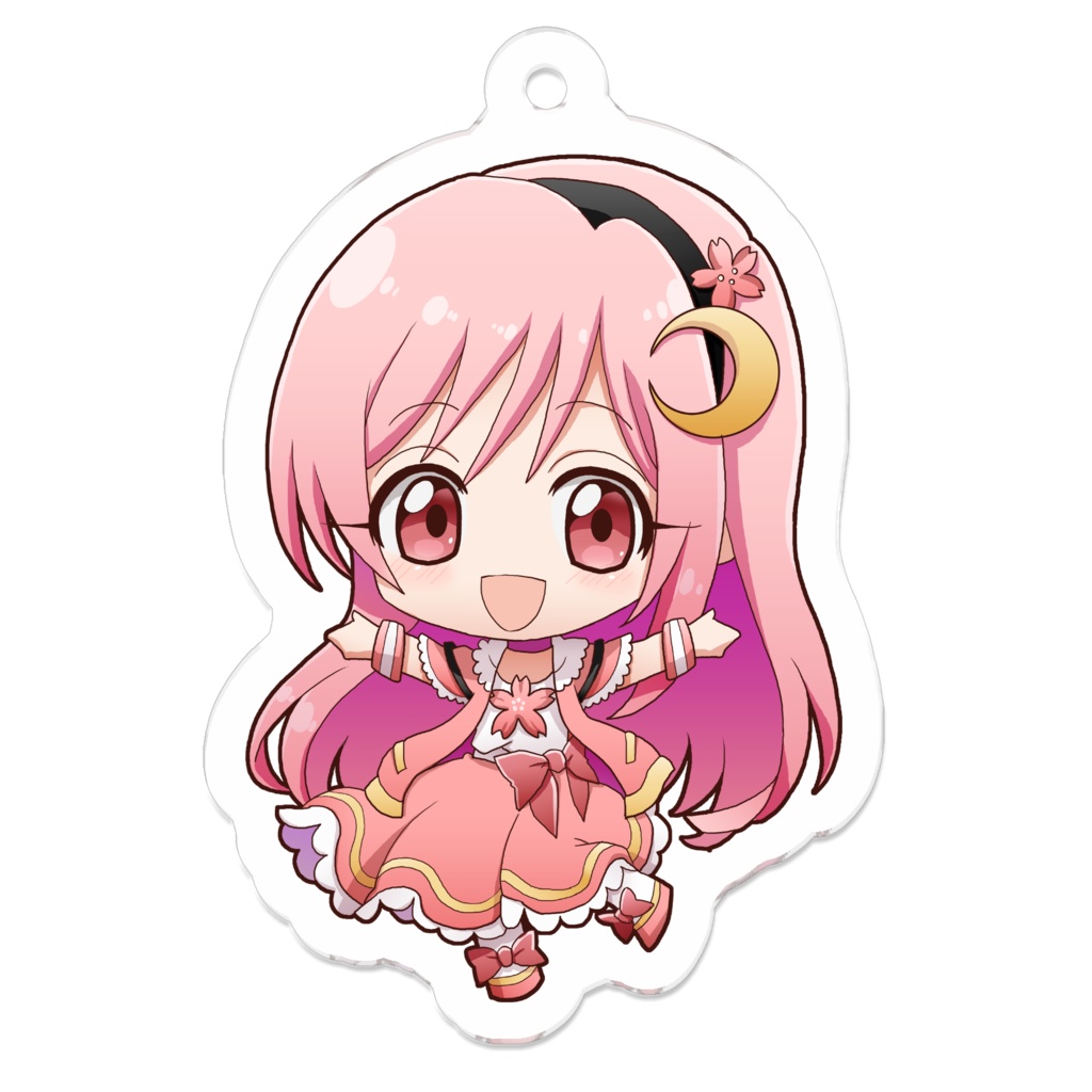 ラカさなラジオ1周年記念アクリルキーホルダー（さな）