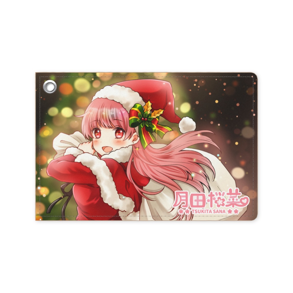 月田桜菜❀パスケース Xmas2023ver.
