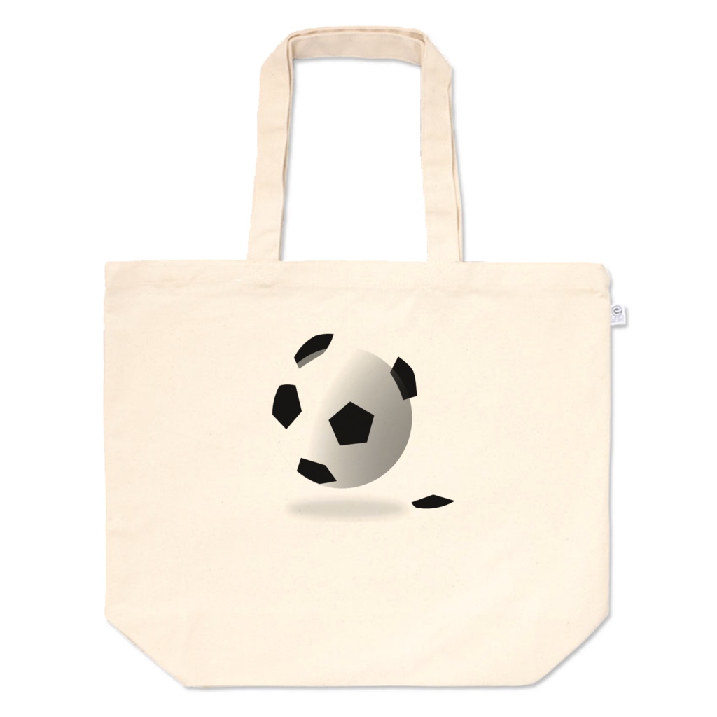 パンダのようなサッカーボール