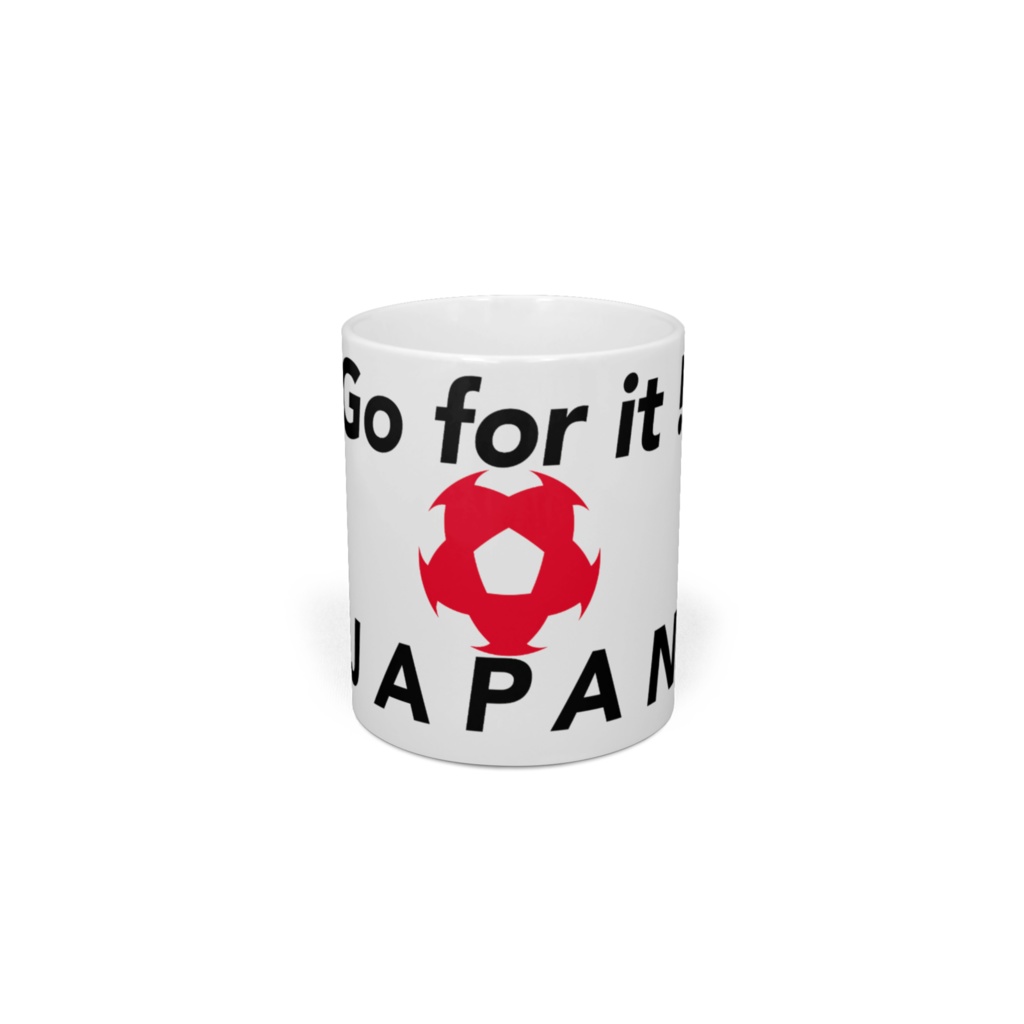 サッカー応援グッズ マグカップ 〜がんばれ日本〜