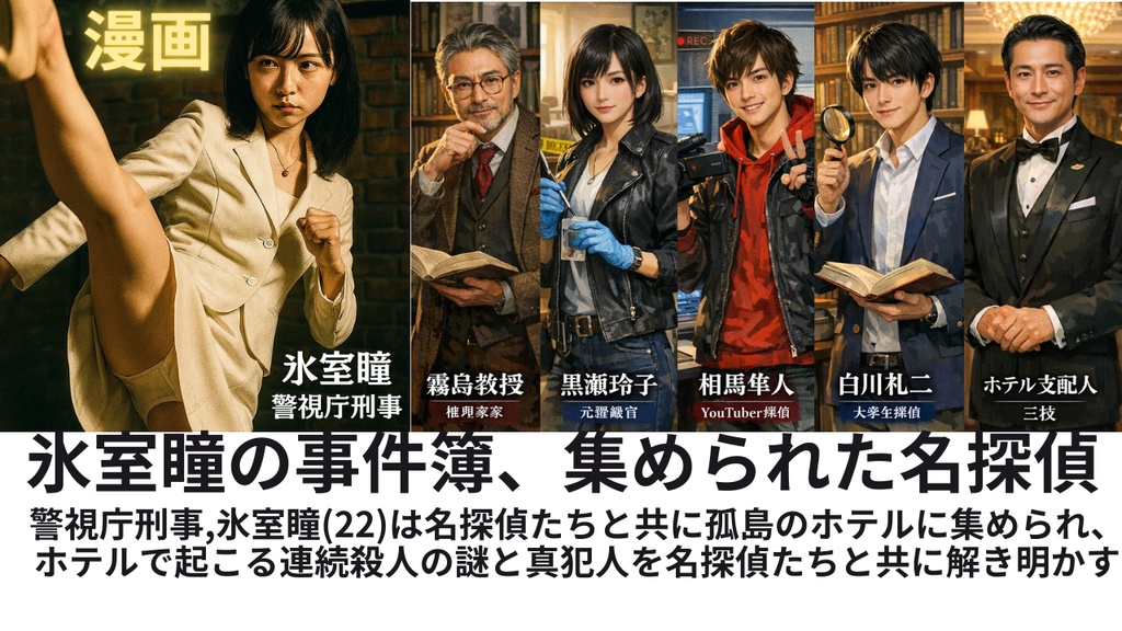 氷室瞳の事件簿、集められた名探偵（漫画）