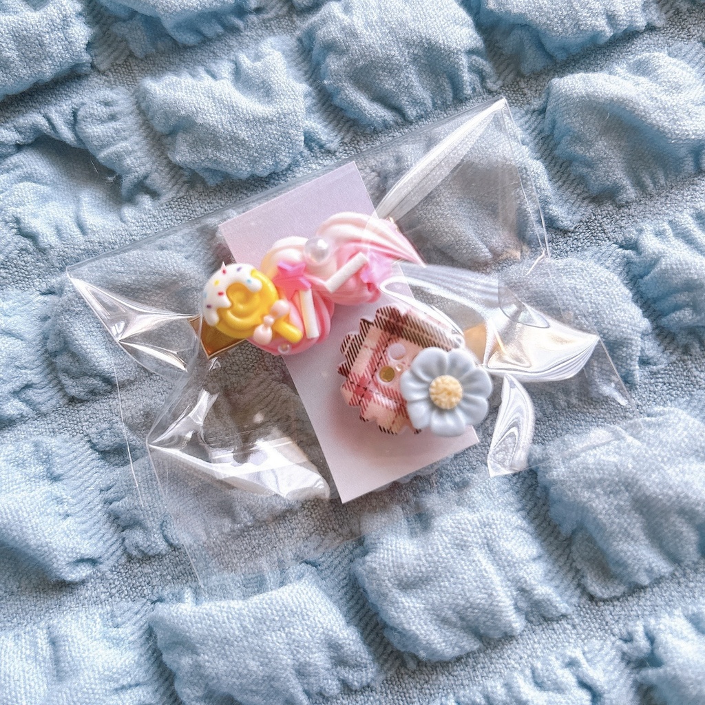 スイーツミニヘアクリップ 
