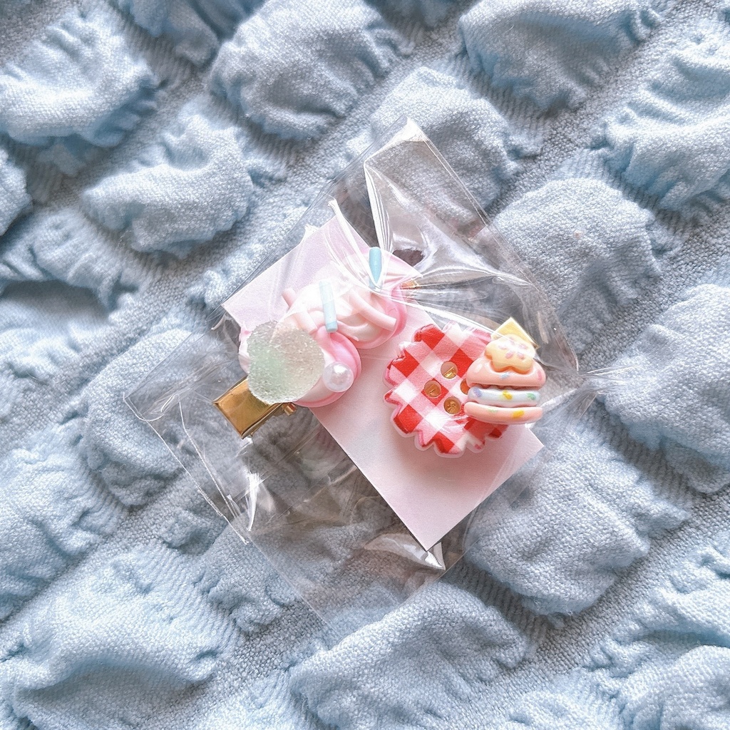 スイーツミニヘアクリップ 