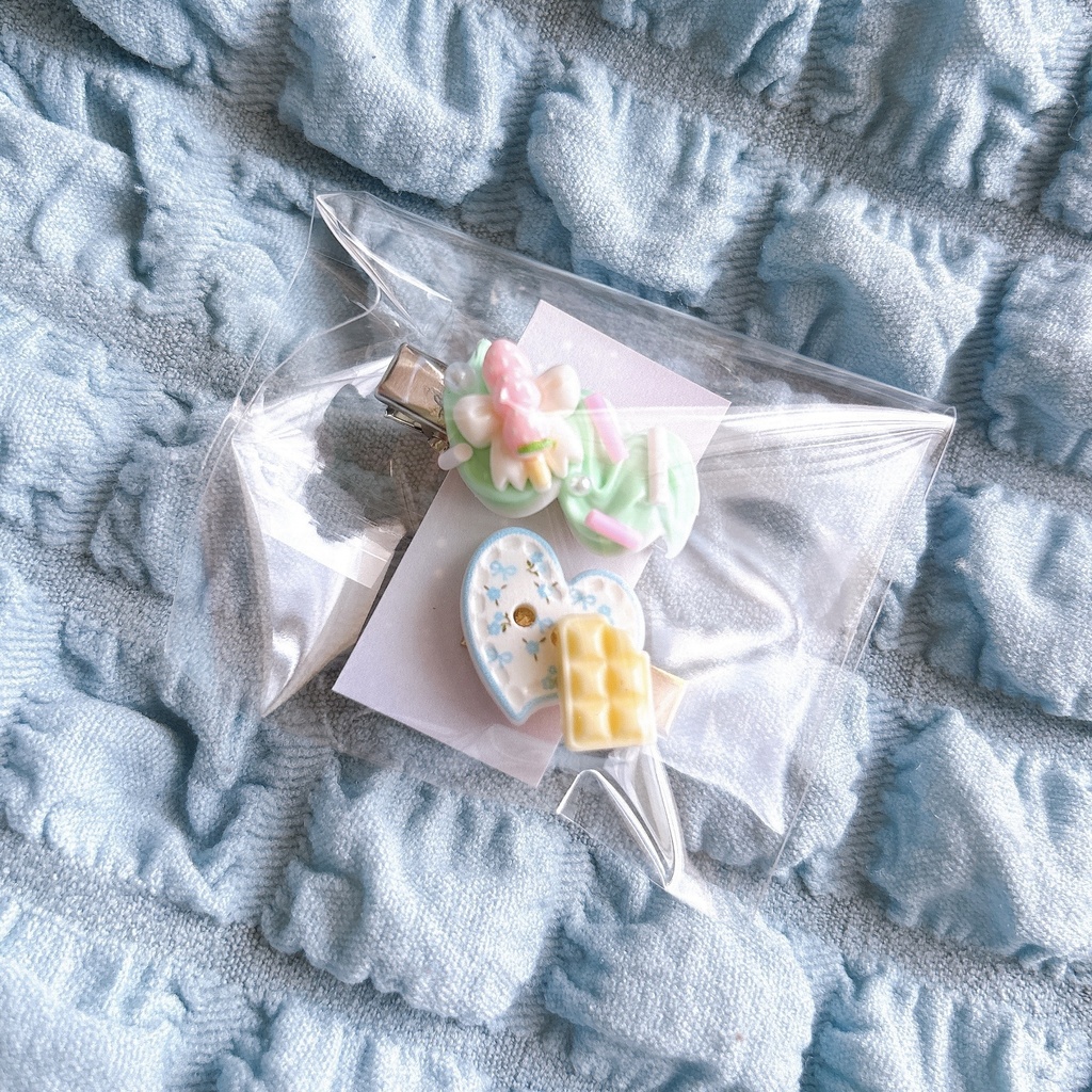 スイーツミニヘアクリップ 