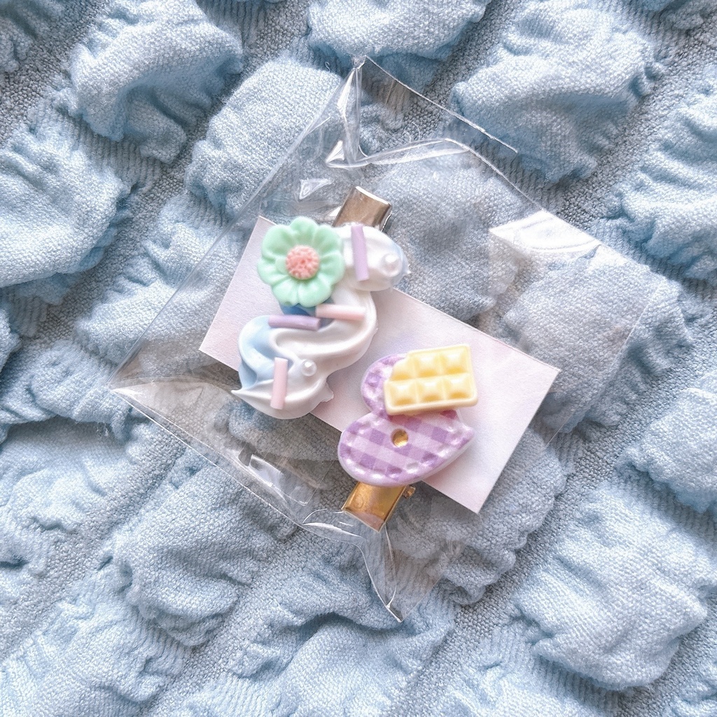 スイーツミニヘアクリップ 