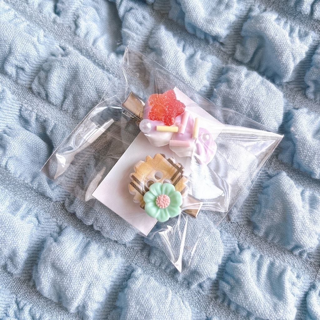 スイーツミニヘアクリップ 