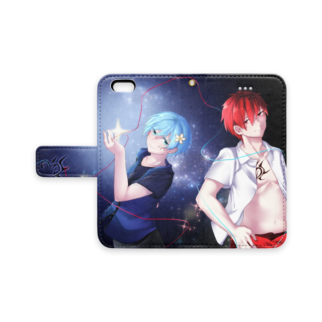 瑞歌ミズキ&辛子音アキトiPhoneケース
