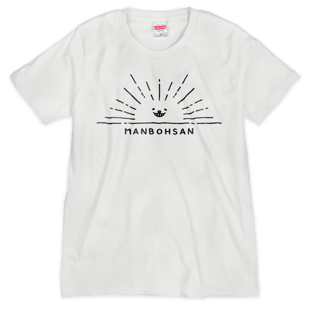 MORN MANBOHSAN Tシャツ 白