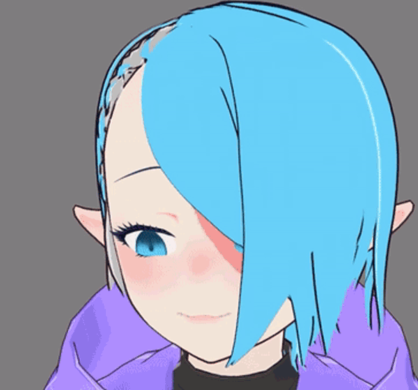 {オリジナル3Dモデル}sein-noa{세인-노아}(vrm)페이셜 face trekking