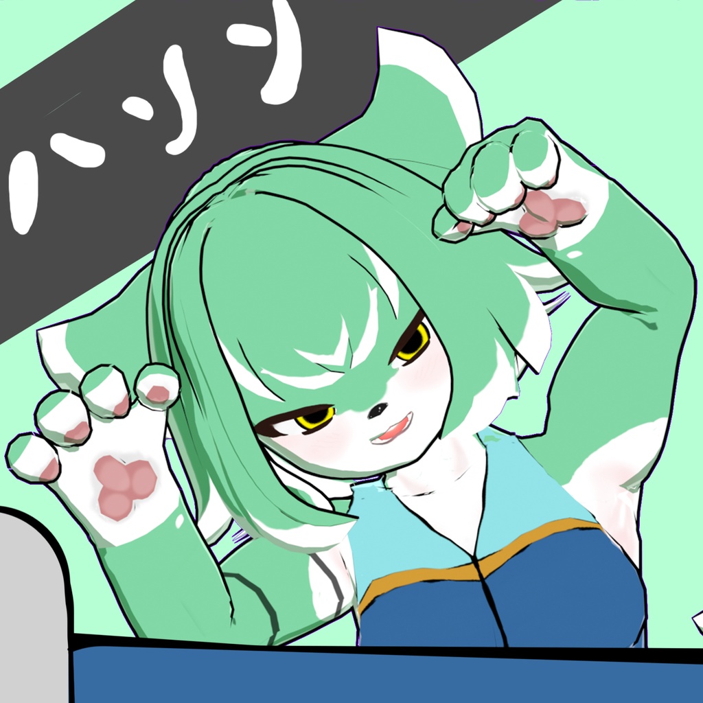 オリジナル3Dモデル「하린」