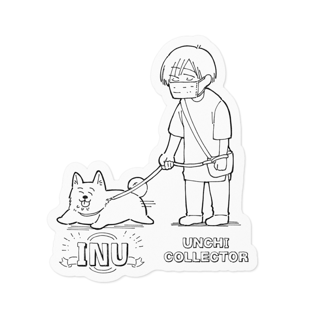 犬ステッカー