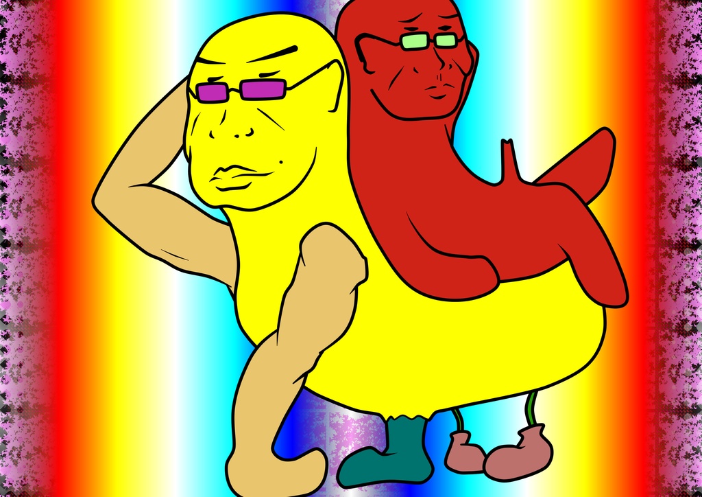 オリジナルポップイラストTシャツ