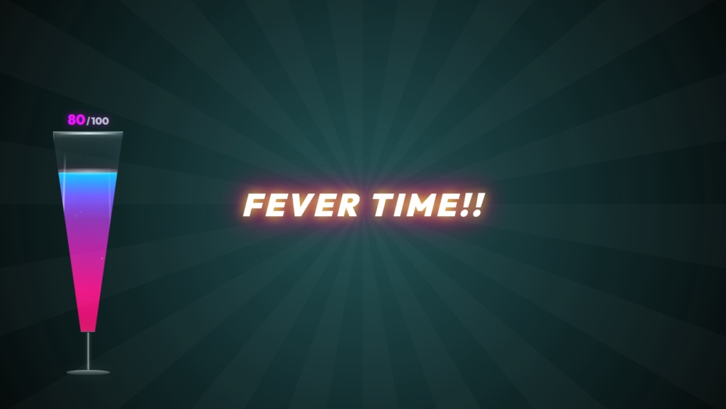 【わんコメ用】配信が超盛り上がる！リアクション連動型「フィーバー＆コンボ」オーバーレイ【ネオン風】