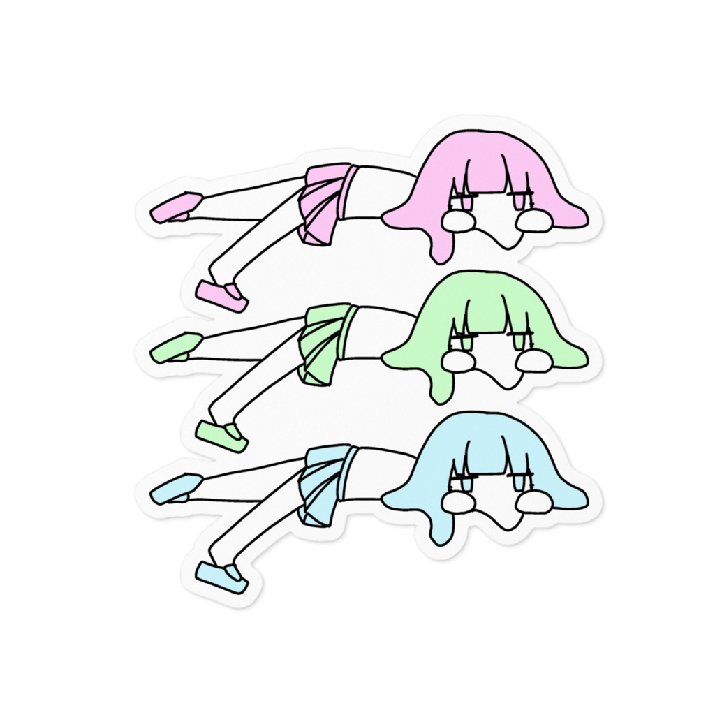 ステッカー:デエビゴ-RGBちゃん
