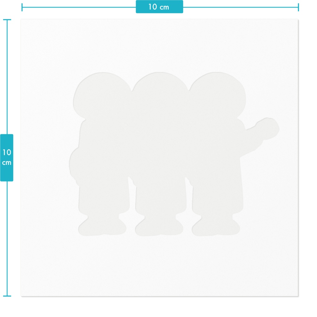 ステッカー:ギター-RGBちゃん