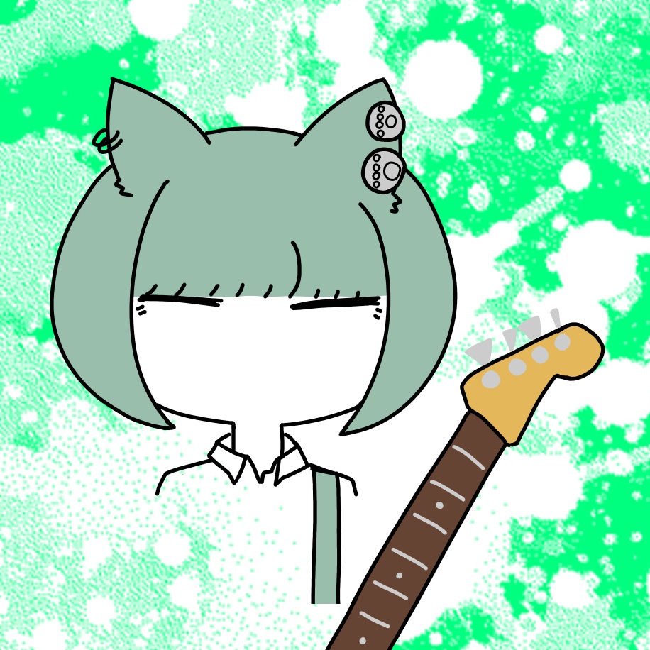 缶バッジ:飛沫-Ba.ばんどにゃん