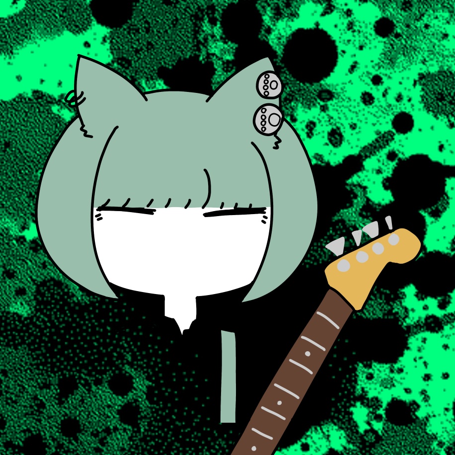 缶バッジ:飛沫-Ba.ばんどにゃん