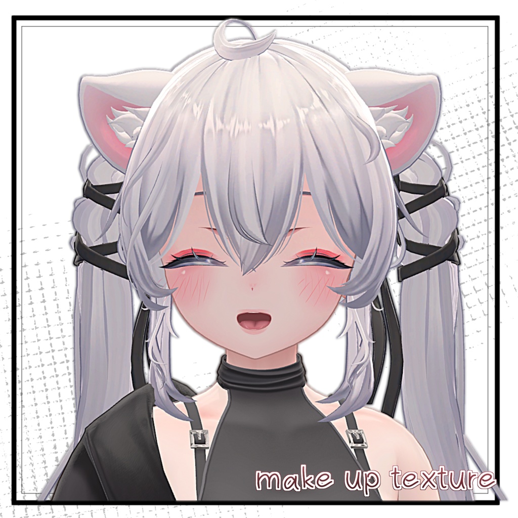 【Sio専用】 make up texture メイクテクスチャ VRC想定