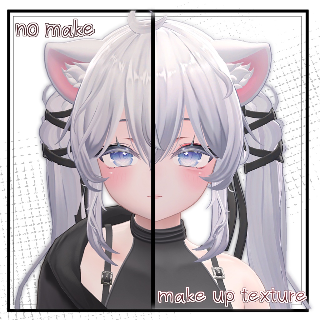 【Sio専用】 make up texture メイクテクスチャ VRC想定