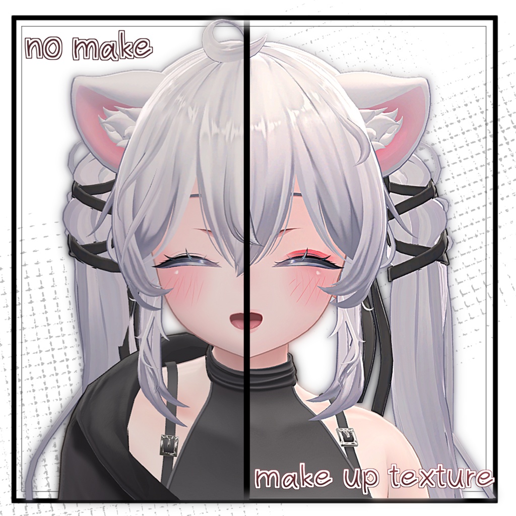 【Sio専用】 make up texture メイクテクスチャ VRC想定