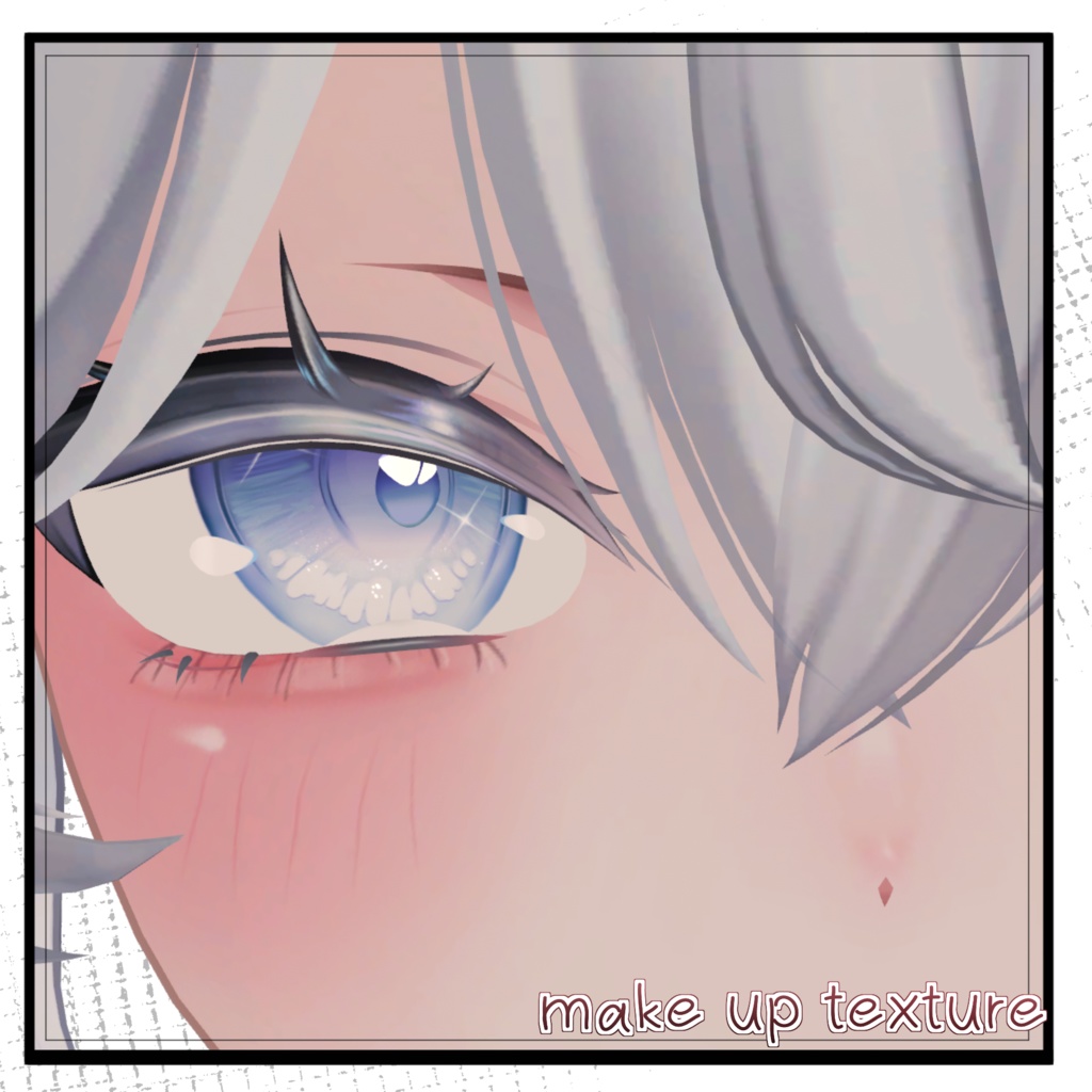 【Sio専用】 make up texture2 メイクテクスチャ VRC想定
