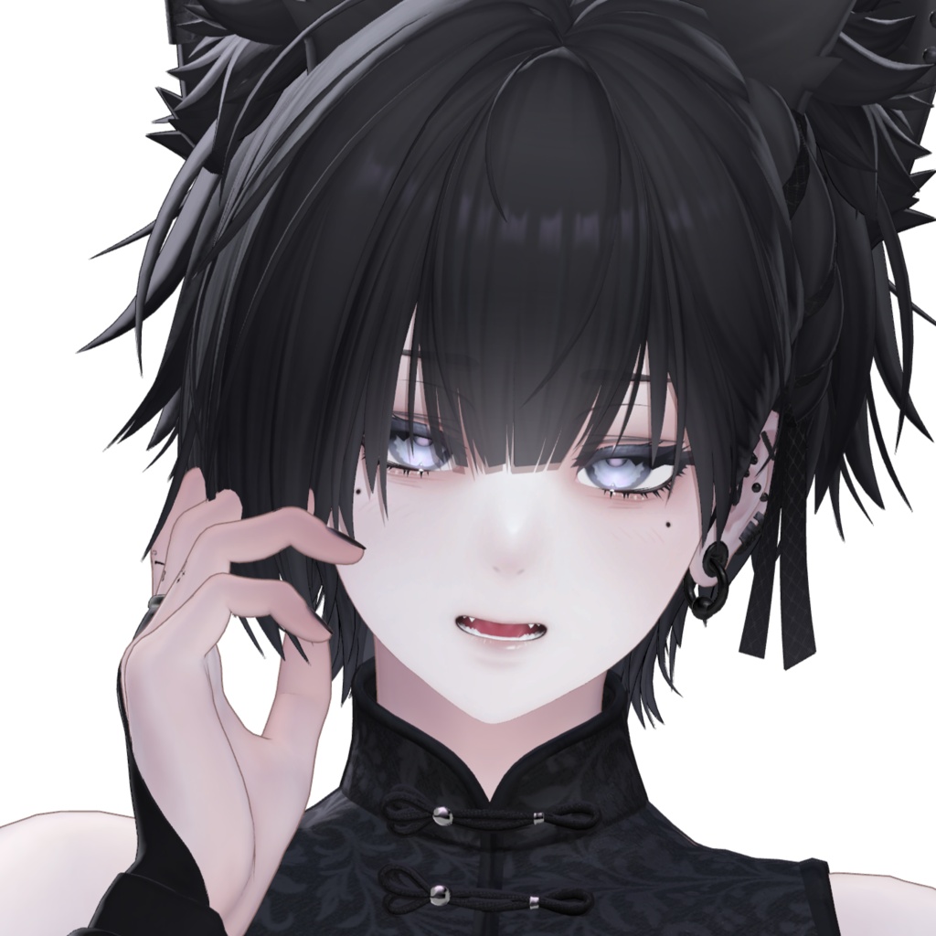 【 alue,nakiya,komano対応 】やんわりメイク ふと、目を逸らしたくなる、消えそうな美しさ。 make up メイクテクスチャ VRC想定