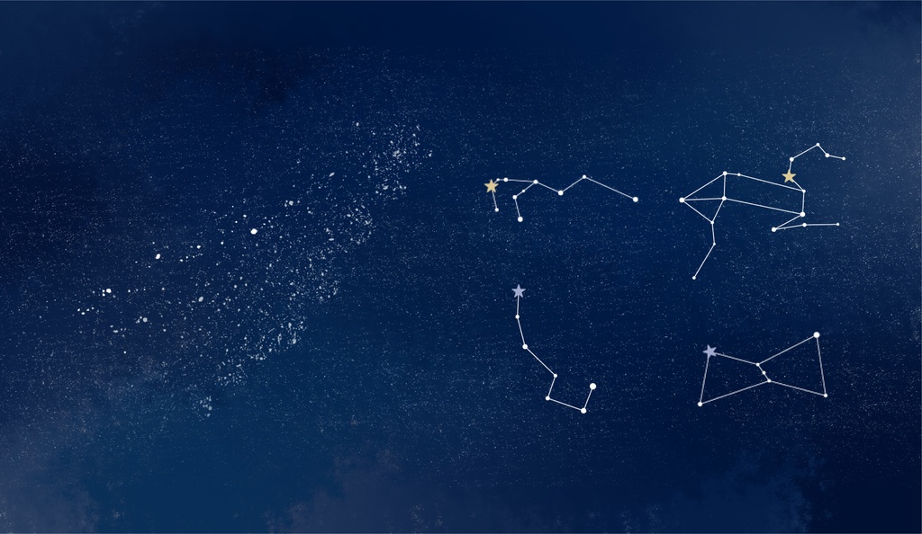 【TRPG】星図素材【PNG】