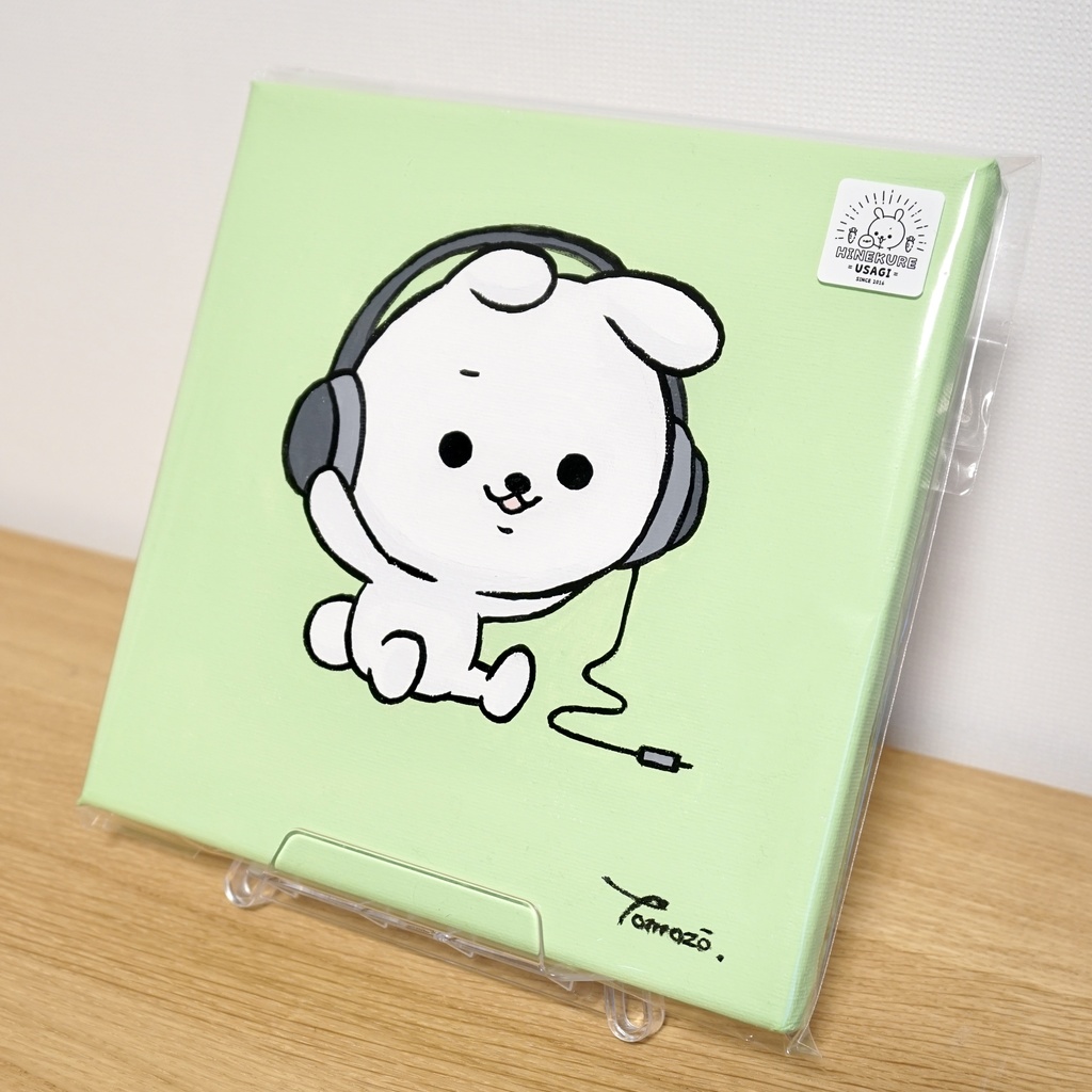 原画【大】「なにも聞こえないので。」