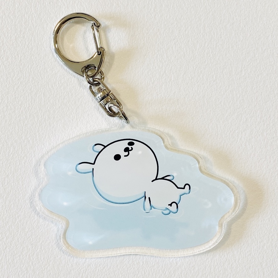 ひねくれうさぎアクリルキーホルダー(全6種)